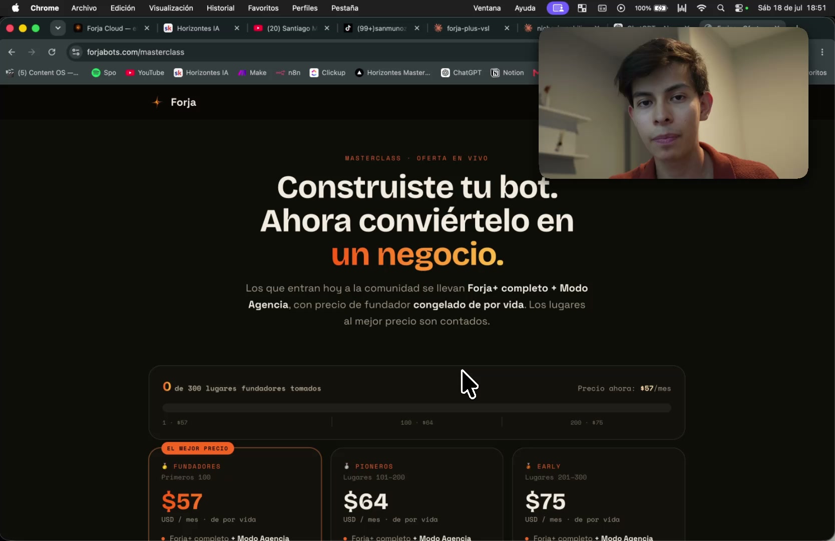 Ver el video de la masterclass